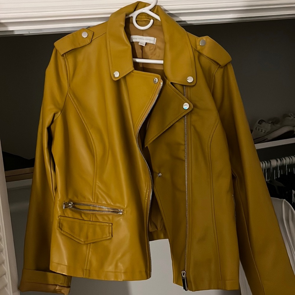 Ny and co leather jacket